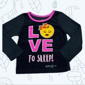 Emoji pajama top